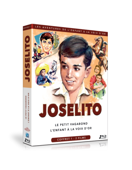 Coffret Joselito blu ray vol 1 - L'enfant à la voix d'or - Le petit vagabond