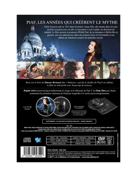 Piaf - Edition Prestige DVD + CD