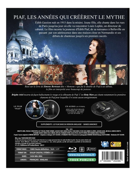 Piaf - Edition Prestige BD + CD