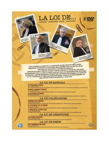 Coffret La loi de ...
