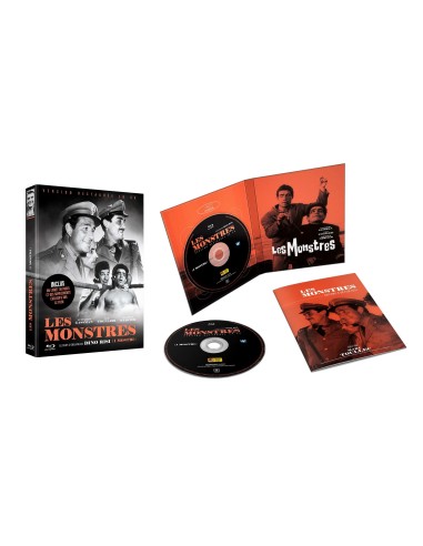 Les monstres Média book - Blu-ray