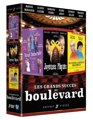Les grands succès du théâtre de boulevard