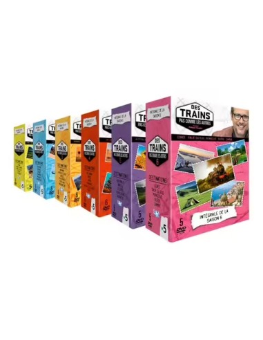 Des Trains Pas Comme Les Autres - Saison 1 à 6 (6 Coffrets, 33 DVD)